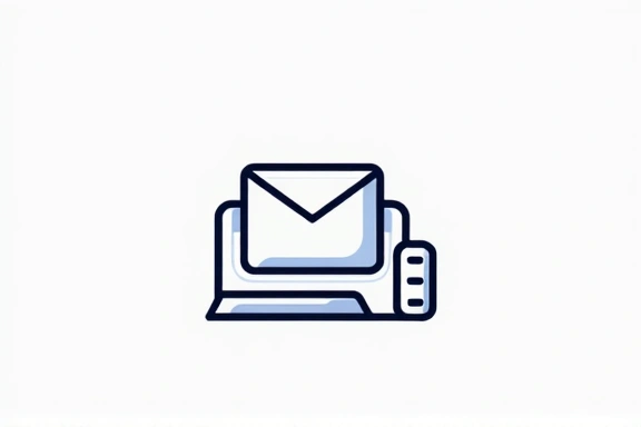 Imagine reprezentând o pictogramă de e-mail și o pictogramă de telefon, simbolizând contactul.